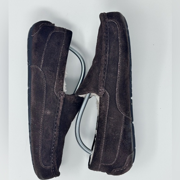 Men\'s UGG Brown Suede Loafers size 10 main image 9